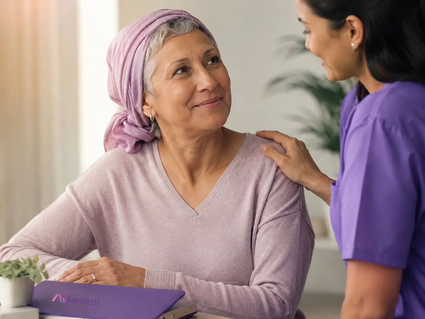 Compassionate health support for a seriously ill patient facing financial hardship